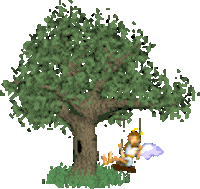 Tree Fairy Sticker by feeble little horse