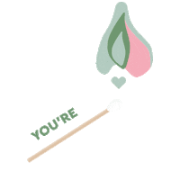 Perfect Match Fire Sticker by Otherland