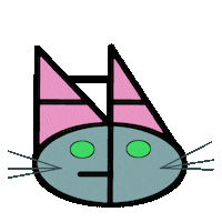 gesjjz cat cats blink gesjjz Sticker