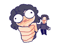 kodomoppoi yeah yea ye squeeze Sticker