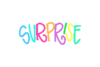 surprise aswn Sticker by All She Wrote Notes