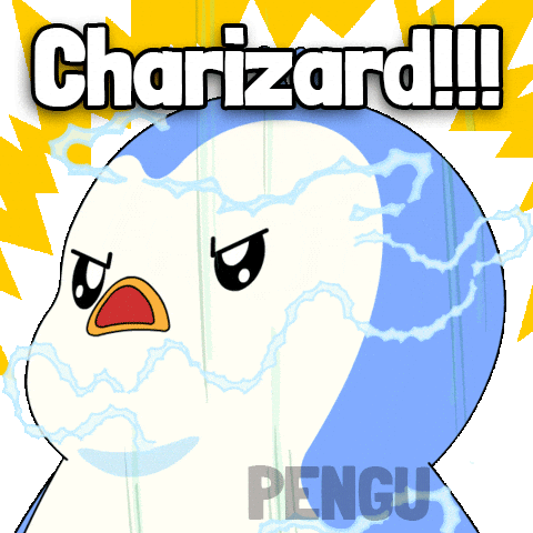 Excited Pokemon GIF by Pudgy Penguins