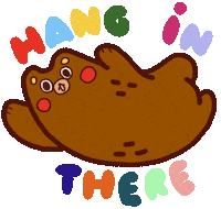 Hang In There Love Sticker by Misu Juju