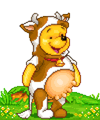 winnie the pooh STICKER