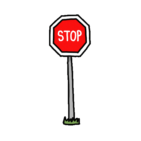Stop Sticker by MarionMenardi
