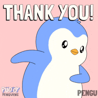 Thank You So Much GIF by Pudgy Penguins
