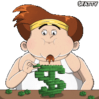 Money Success Sticker by fatbot