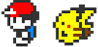 Ash Pika Sticker