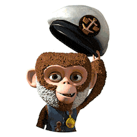 Tvojazem movie film monkey character Sticker