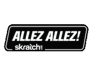 Allez Allez Sticker by Skratch Labs