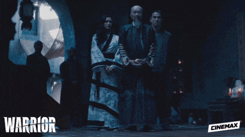 cinemax warrior cinemax bolo stare down GIF