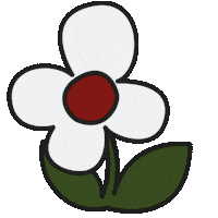 Happy Flower Sticker by kittybunnypony