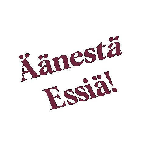 essilindberg giphygifmaker kuntavaalit aluevaalit essi Sticker
