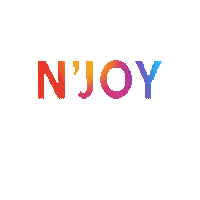 njoy_app paris enjoy famille amis Sticker