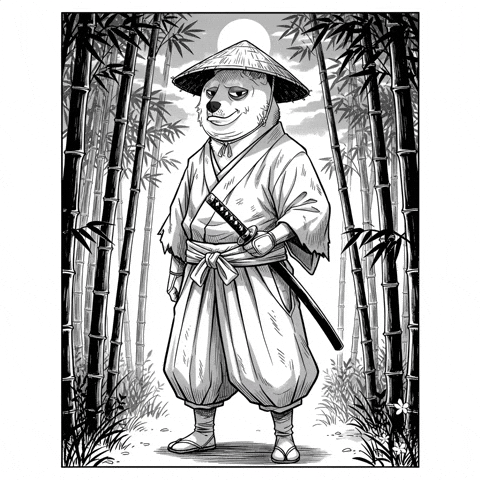 Black And White Dog GIF by Doge Pound