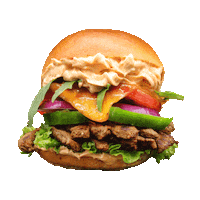 Burgerfactory burger hamburger cheeseburger veggieburger Sticker