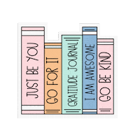 Books Reading Sticker by Jen Jones