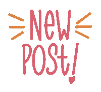 kfirstbrook pink new post hand lettering kfirstbrook Sticker