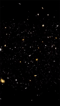 Space Zooming GIF by MOODMAN