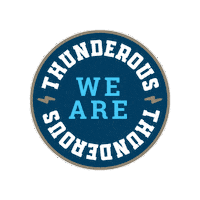 trineu thunderous trine trine university trine thunder Sticker