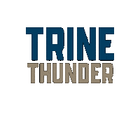 Trine Thunder Sticker by Trine University