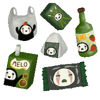 Studio Ghibli Food Sticker