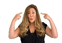 Oh My God Wow Sticker by Jackie James