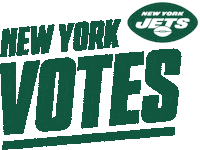 Voting New York Jets Sticker by NFL