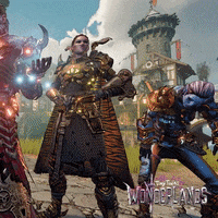 PlayWonderlands fantasy elf archer heroes GIF