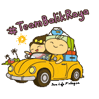 hari raya kampung Sticker by Sun Life Malaysia