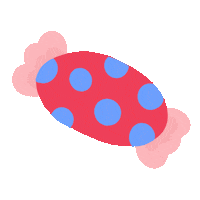 Halloween Candy Sticker