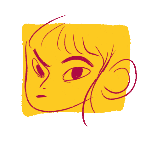 peppii mood yellow talking chat Sticker