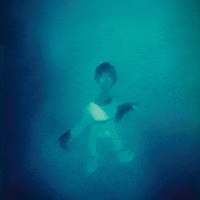 Glow Blue Water GIF