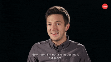 Not a religious man
