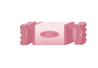 Candy Melting Sticker by BY ECOM