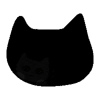 Cat Dog Sticker by grat
