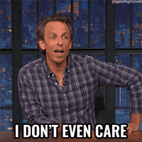 Seth Meyers Whatever GIF by Late Night with Seth Meyers