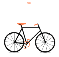 Bike To Work Day Sticker by Will Media
