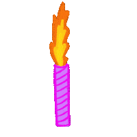 Fire Birthday Sticker by Bakers Brew Studio