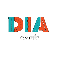 DIA_Cafe coffee dia cafe Sticker