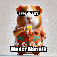 Winter Relax GIF by Guinea Gambino