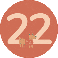 Advent Sticker by Wüfers