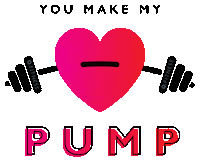 valentine Sticker by O2 Fitness Clubs