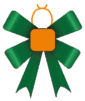 christmas christmas tree bow christmas decoration bq Sticker