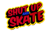 Skate Skating Sticker by www.longliverollerblading.com