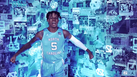 North Carolina Sport GIF by UNC Tar Heels