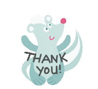 Thanks Thank You Sticker by Sticktier