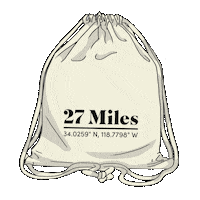 27MilesMalibu shopping bag malibu 27 Sticker