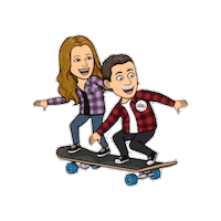 SueStewarts skate skateboard skating globe Sticker