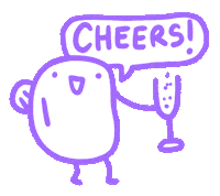 New Year Love Sticker by Eledraws (Eleonore Bem)